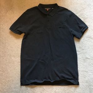 Ben Sherman Men’s Purple Heather Slim Fit Polo